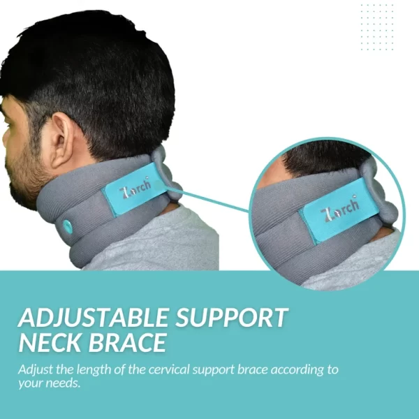 Zorch Cervical Collar Spl Adjust the length of the cervicalsupport