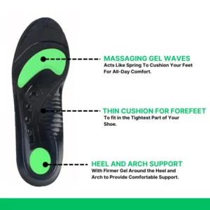 Insole for Sensitive Feet Feature