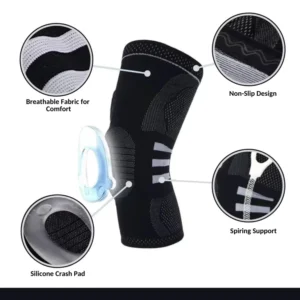 Stabilizers Knee Patella Gel Pad Sleeve feature