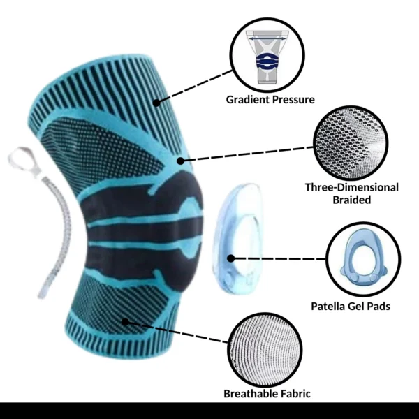 Zorch Knee Compression Sleeve Support feature