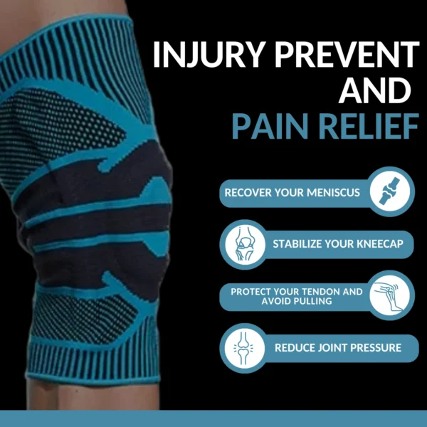 Zorch Knee Compression Sleeve Support Four injury prevent and pain relief