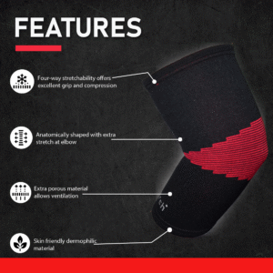 Elbow Support 3D Pair features