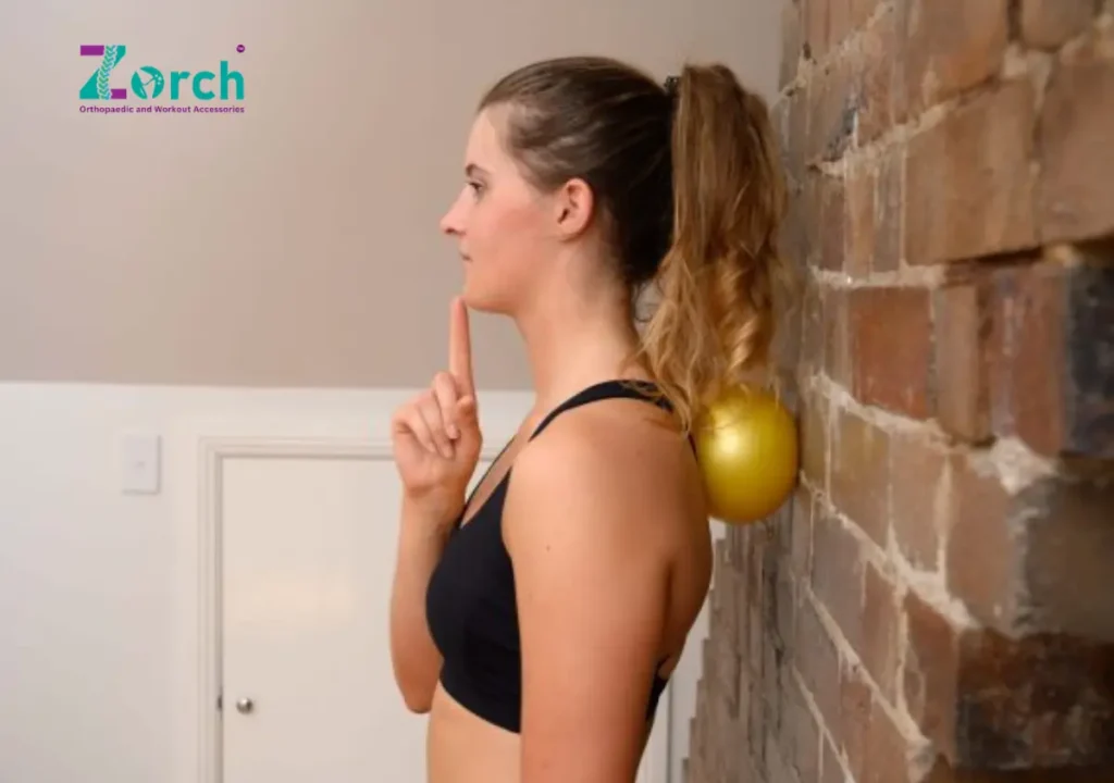Chin Tucks Exercise for correct body structure