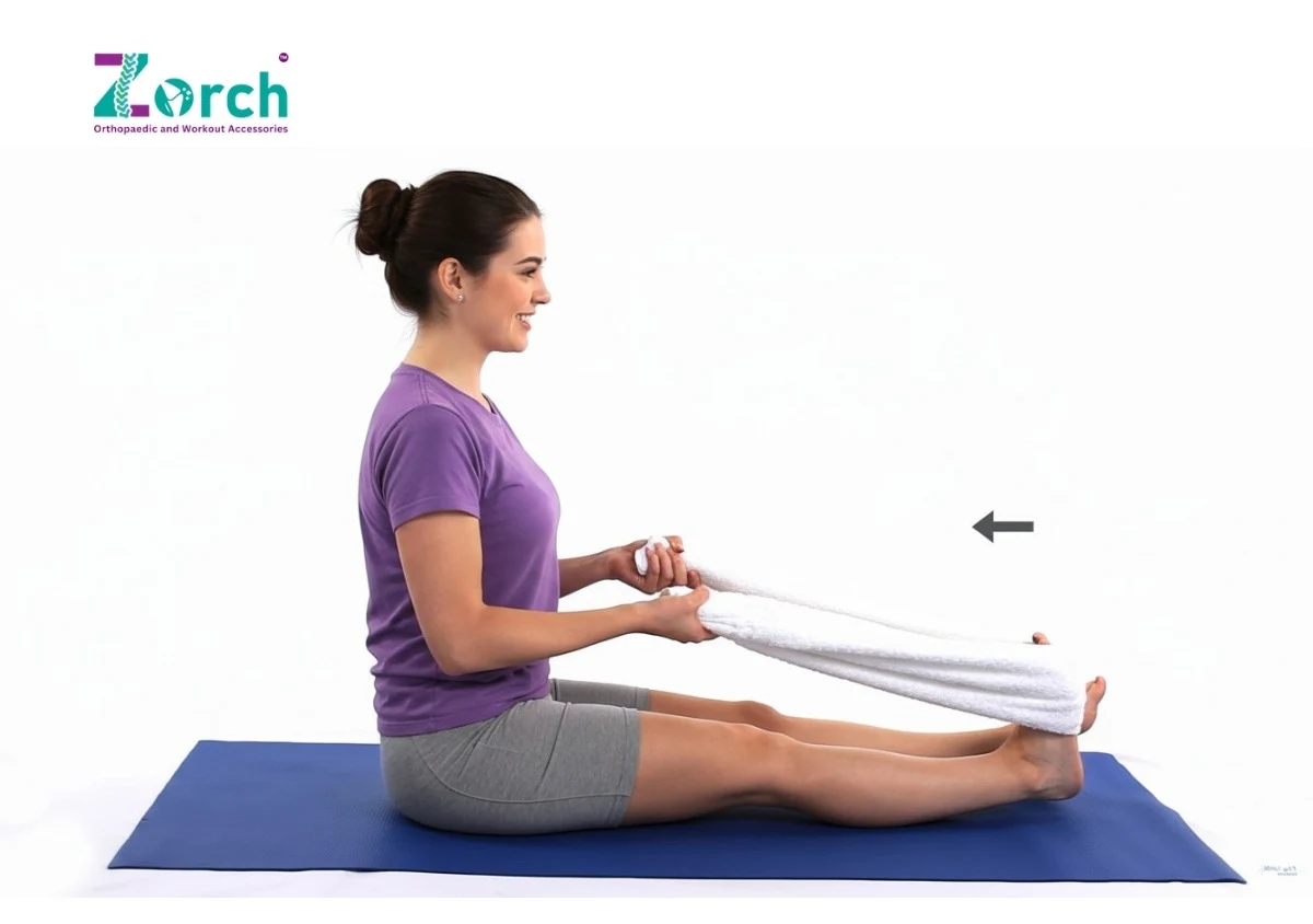  Towel Stretch – Enhancing Flexibility in Tight Ankles