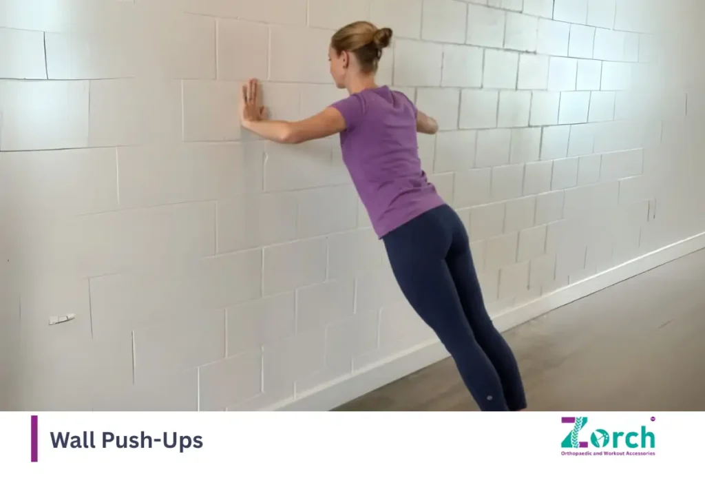 Wall Push-Ups exercise